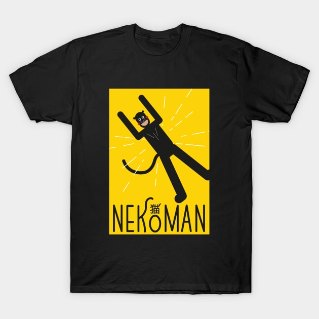 Nekoman T-Shirt by Samefamilia